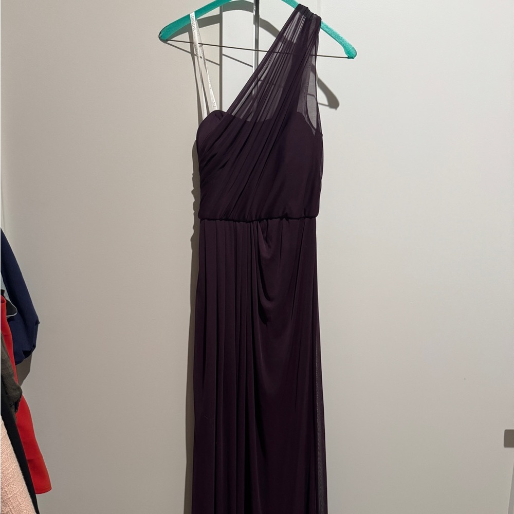 David’s bridal dress purple
